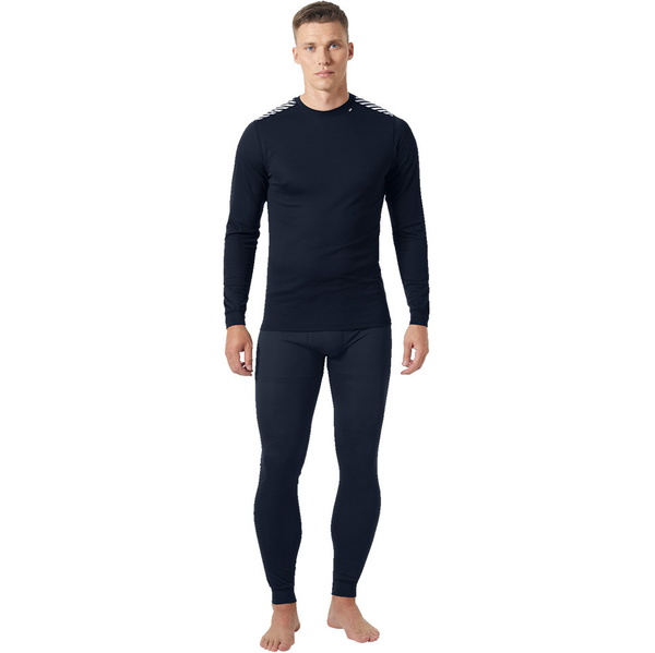2025 Helly Hansen Hombres Confort Dry 2 Pack Capa Base 48676 - Navy